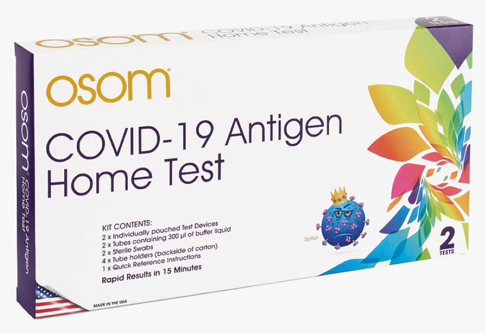 OSOM COVID-19 Antigen Home Test (2/kit)