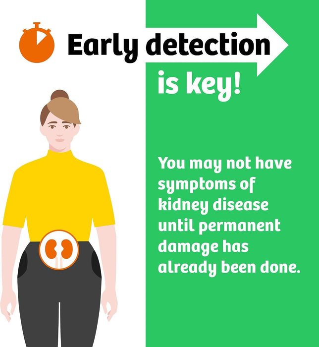 Clinistix Kidney Health Urinalysis Test Kit (5 tests/kt, 24 kits/cs: Total 120/cs)