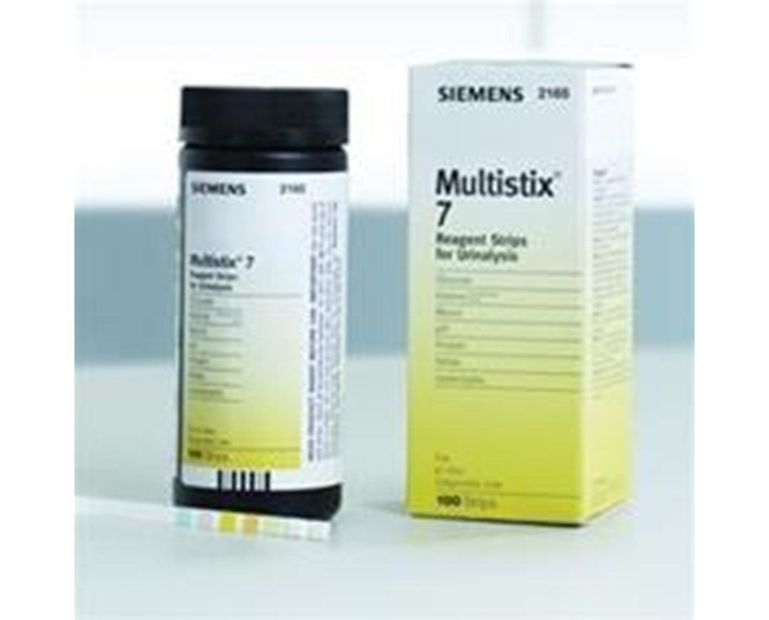 Siemens Multistix 7 Reagent Strips - 100/btl - Save at — Tiger Medical