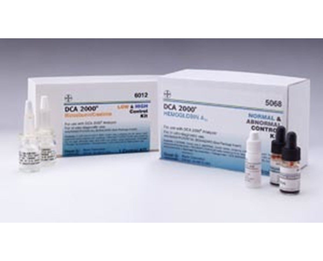 Siemens A1C Normal & Abnormal Control Combination Kit for DCA 2000, 4