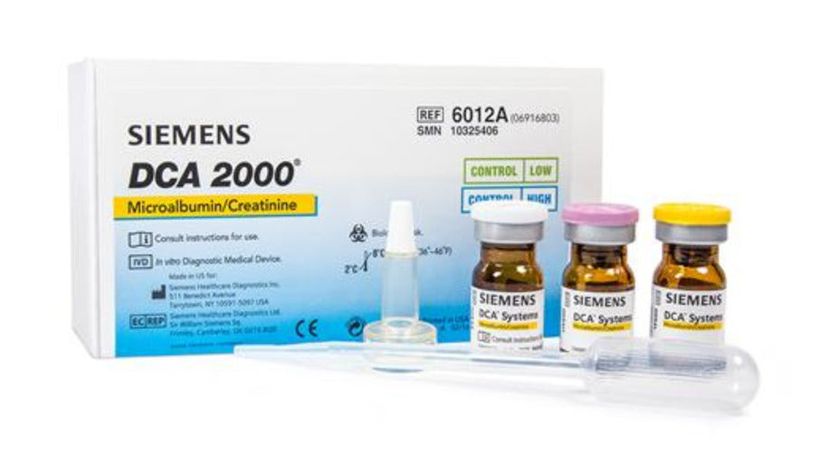 Microalbumin/Creatinine Low/High Control Single Kit for DCA 2000 (1/kit)