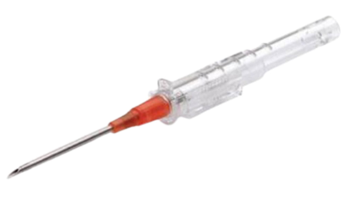 Protectiv Plus Safety IV Catheter, 14G x 1 1/4", Orange, 200/Cs