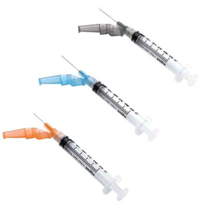 Jelco Needle-Pro Edge Safety Needle w/ Syringe, 400/Cs
