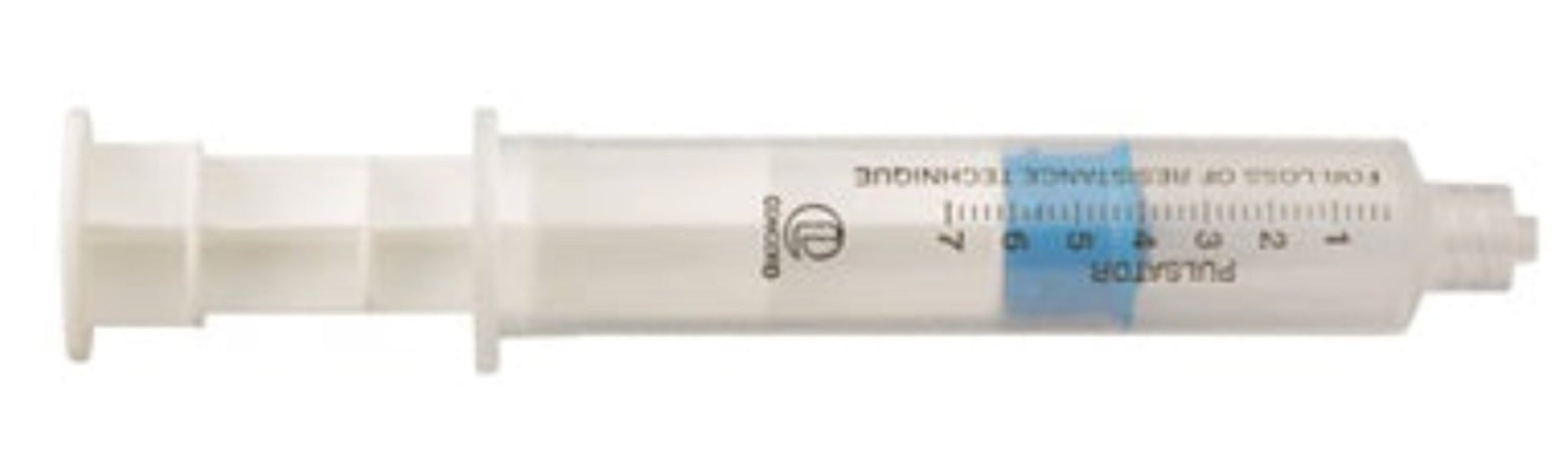 Pulsator Plastic LOR Syringe, 7mL, Luer Lock, 50/Cs