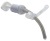FlexTend Plus Pediatric Tracheostomy Tube, Uncuffed. Extra Length V Neck Flange, 5mm ID x 7.3mm OD x 50mm L