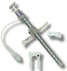 Hyperflex TTS Adult Tracheostomy Tube w/ Adjustable Neck Flange, Cuffed