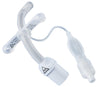 Flextend Plus TTS Pediatric Tracheostomy Tube, Cuffed. Extra Length Straight Neck Flange, 4mm ID x 6mm OD x 44mm L