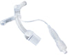 Flextend Plus TTS Pediatric Tracheostomy Tube, Cuffed. V Neck Flange, 2.5mm ID x 4mm OD x 90mm L
