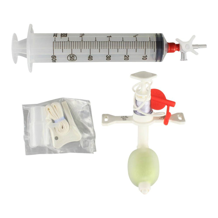 Fome-Cuf Adult Tracheostomy Tube Kit, 6mm ID x 8.7mm OD x 70mm L