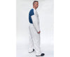 White Cool Coverall w/ Front Zipper