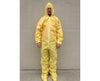 Yellow SunShield 100 Coverall w/ Taped Seams, Attached Hood & Boots Size. MD