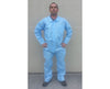 Blue Lightweight Polypropylene Coveralls with Zipper Front Standard - size XXL