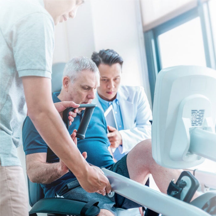 Rehab Recumbent Stepper