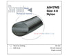 Nylon Non-Absorbable Sutures w/ Reverse Cutting Needles. 3/8 Circle. Size 4-0. 18