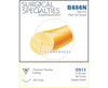 Reverse Precision Cutting Single Armed Plain Gut Suture. 3/8 Circle. 18