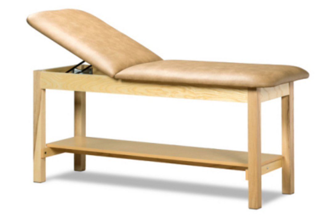 ETA Classic Treatment Table w/ Shelf & Adjustable Back