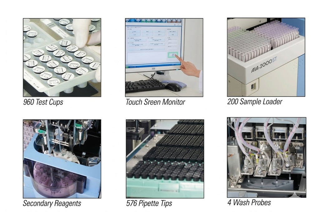 AIA-2000 Automated Enzyme Immunoassay Analyzer