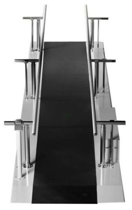Power Adjustable Parallel Bars (6' to 18' L) for Physical Therapy