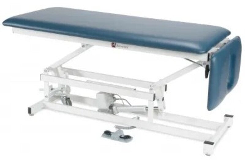 Power Hi-Lo Treatment Table w/ Flat Top & Adjustable Headrest [Casters Option]