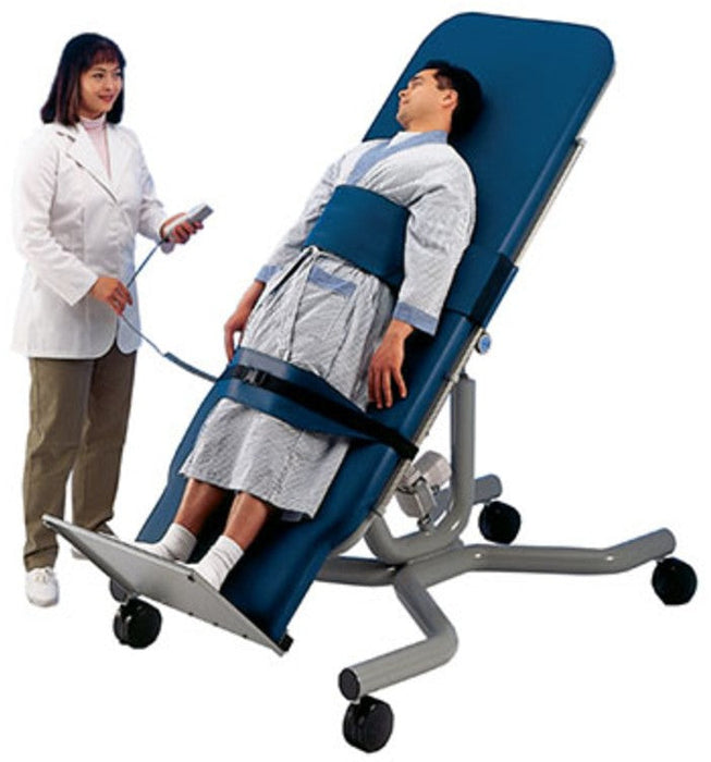 Power Tilt Table w/ Flat Top & Casters for Physical Therapy
