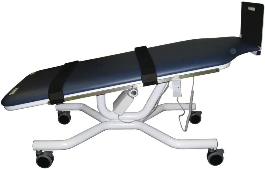 Power Trendelenburg Tilt Table w/ Flat Top & Casters for Physical Therapy