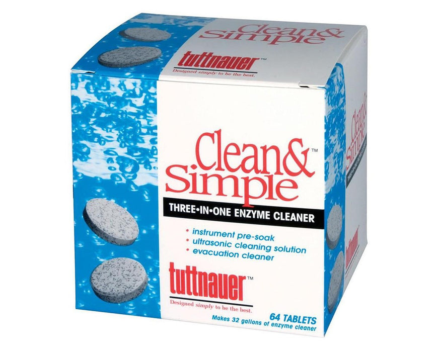 Clean & Simple Ultrasonic Cleaning Tablets (1,728/Case)