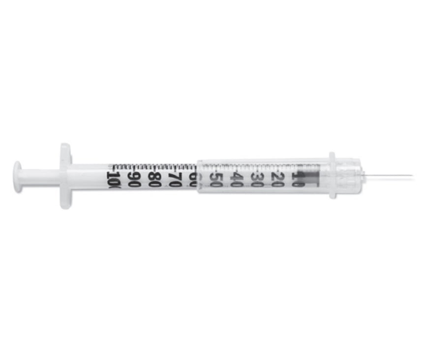 UltiCare U-100 1/2cc Insulin Safety Syringe (100/box)