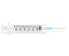 UltiCare Luer Lock Safety Syringe w/ 21G x 1 1/2
