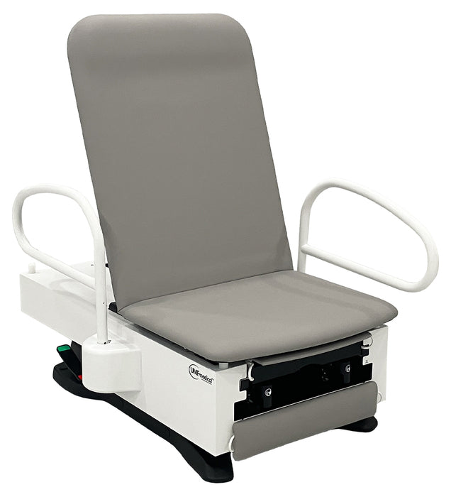 Power Hi-Lo Exam Table w/ Adjustable Back & Drawers - Fusion-Freedom ADA Chair [Stirrups & Wheel Option]