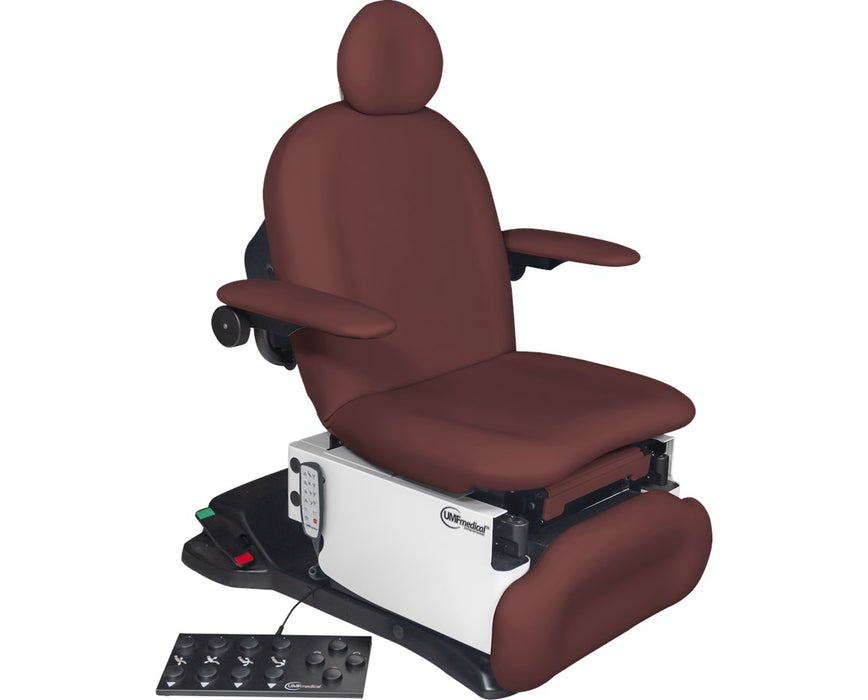 Proglide Ultra Bariatric Power Hi-Lo Procedure Table. Shrouded Base w/ Adjustable Back. Hand / Foot Control & Onetouch Wheelbase