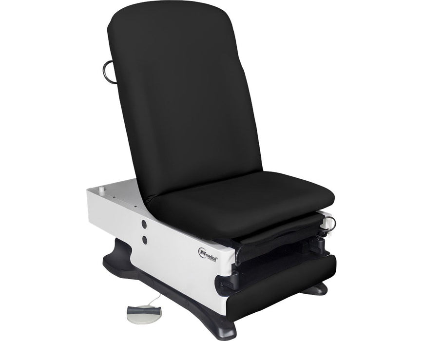 ProGlide 100 Bariatric Power Hi-Lo Exam Table. Shrouded Base w/ Adjustable Back. Manual Back