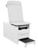 Manual Exam Table w/ Adjustable Back & 2 Drawers