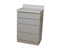 24"W Modular Base Cabinet w/ 4 Drawers