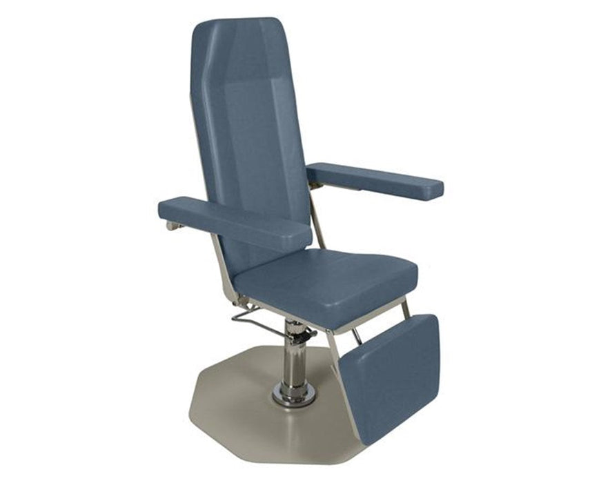 Hi-Lo Blood Drawing Phlebotomy Chair w/ Fire-Rated Upholstery