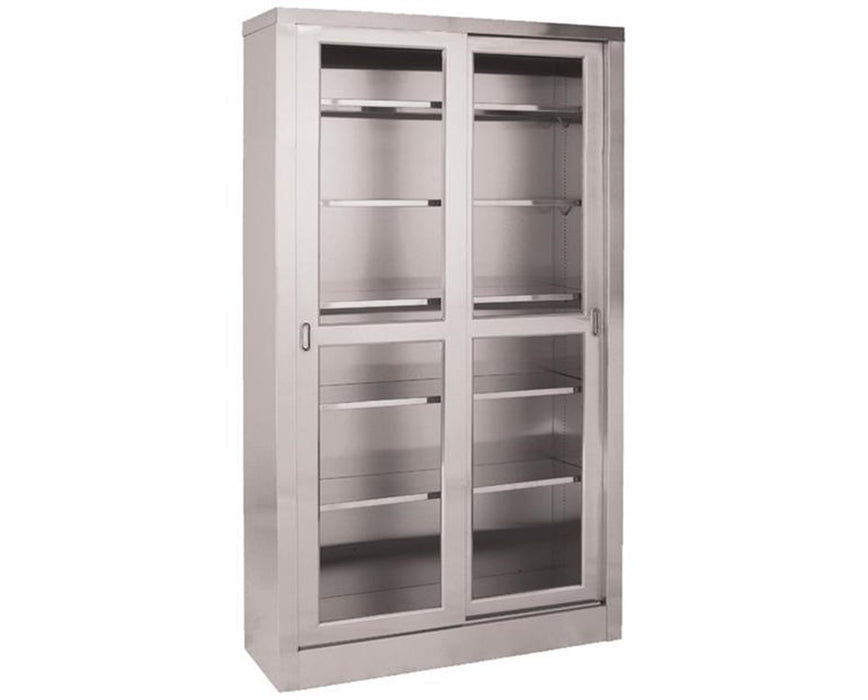 84" Stainless Steel Large Storage Cabinet
