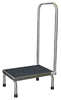 Stainless Steel Step Stool w/ Handrail. 12