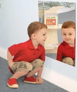 Wall-Mounted Pediatric Mirror for Physical Therapy