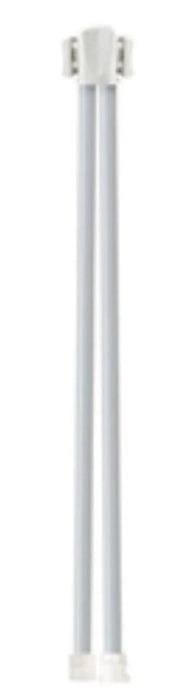 FlexiPort Tube Set Accessory. Two-Tube (8.0 & 8.0"/20.3 & 20.3cm). Mated Subminiature (#5082-182 & #5082-178) Connector(s) to FlexiPort Port Adapter (10/bg)