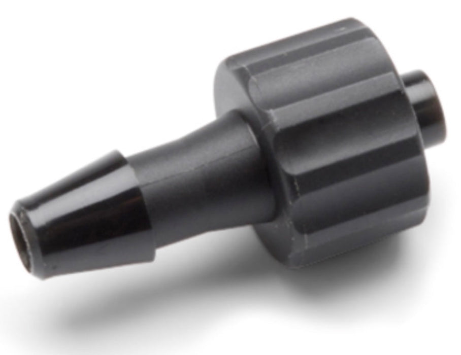 Plastic Male Luer Connector w/ Barbed End (10/pk)