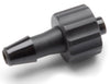 Plastic Male Luer Connector w/ Barbed End (10/pk)
