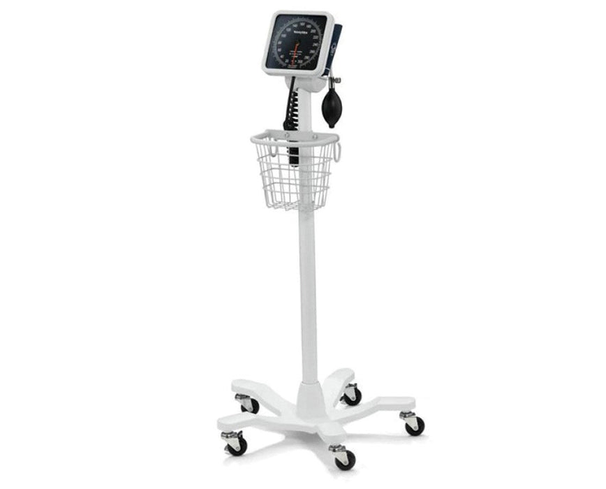 767 Mobile Aneroid Sphygmomanometer w/ 5-Leg Stand. Gauge Only