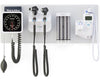 Green 777 Integrated Wall Diagnostic System, PanOptic LED Ophthalmoscope, MacroView LED Otoscope, Aneroid BP, Thermometer
