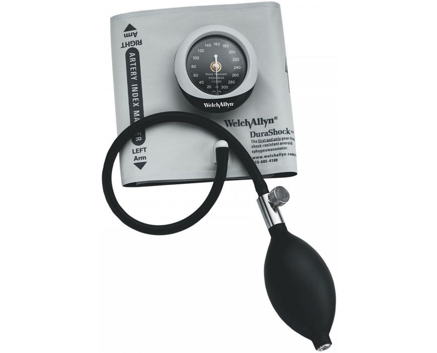 Silver Pocket Aneroid - with DuraShock Technology & bladder integrated cuff