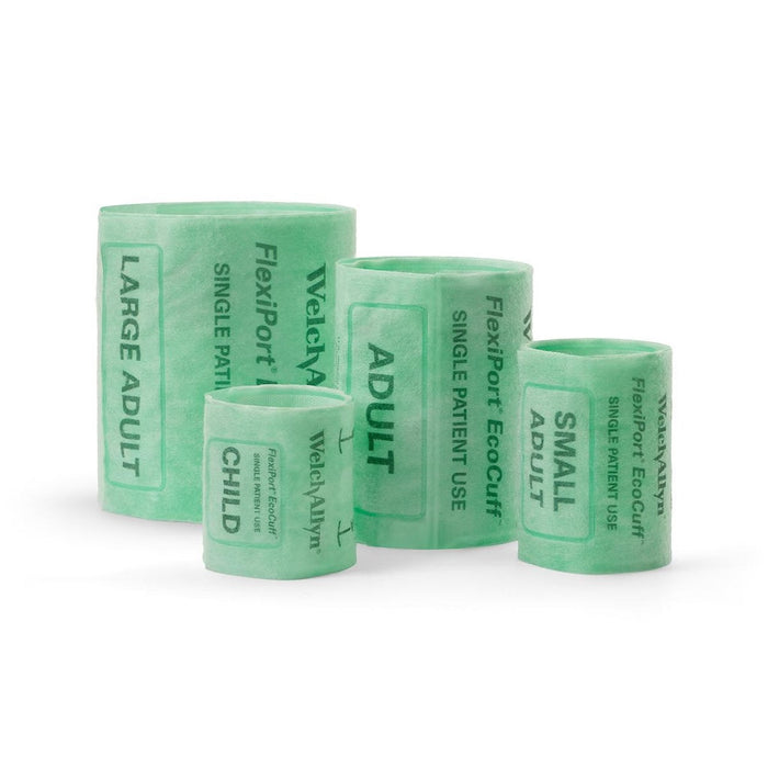 Disposable FlexiPort ECO Blood Pressure Cuff. Small Adult (50/bx. 2/cs: Total 100/cs)