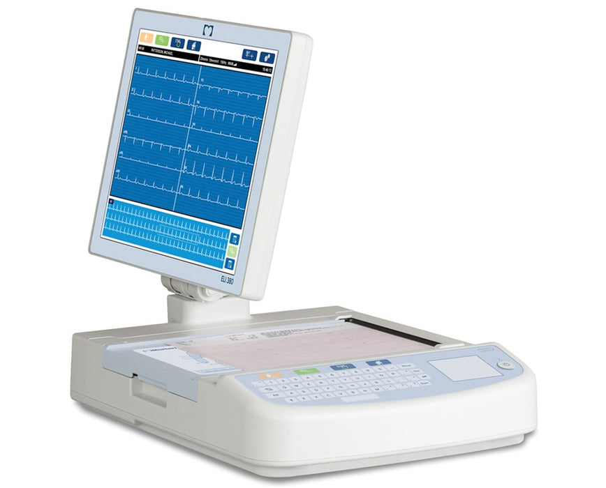 ELI 380 Resting Electrocardiograph ECG - Monitor w/ ERGO Swivel Display
