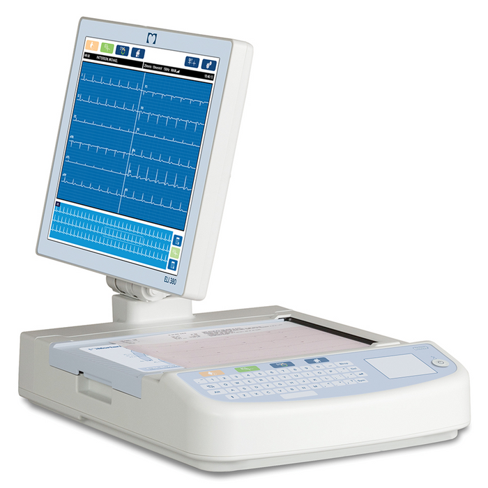 ELI 380 Resting Electrocardiograph ECG w/ ERGO Swivel Monitor