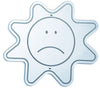 Pediatric Mood Mirror. Sad Face for Physical Therapy