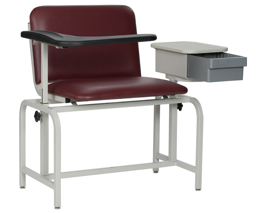 Extra Large Padded Blood Drawing Chair with Storage Drawer