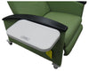 Fold-Down Side Table. Right Side