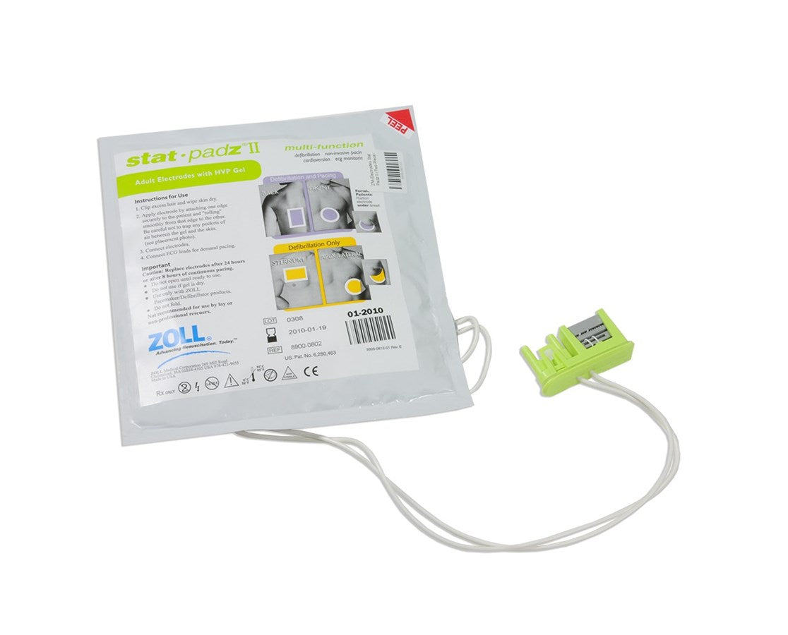 Zoll stat padz II Multi-Function Electrodes. Save at Tigermedical